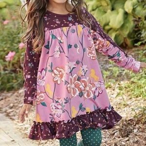 Matilda Jane Fresh Cut Flowers Horses Dress Sz 4